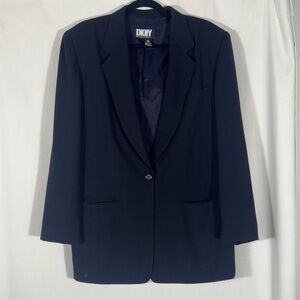 Vintage DKNY Midnight Blue Oversizef Blazer